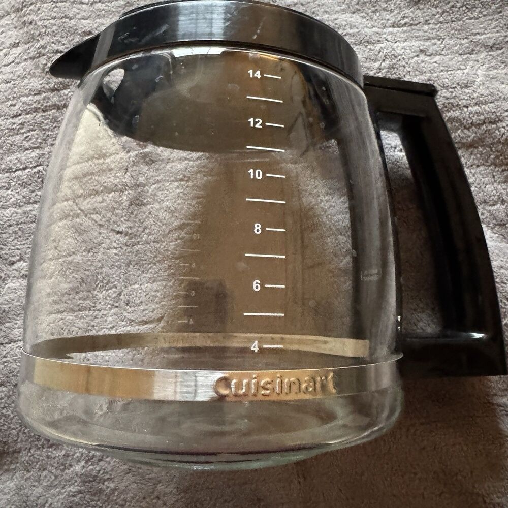 Cuisinart Black Glass Coffee Carafe - Replacement Carafe